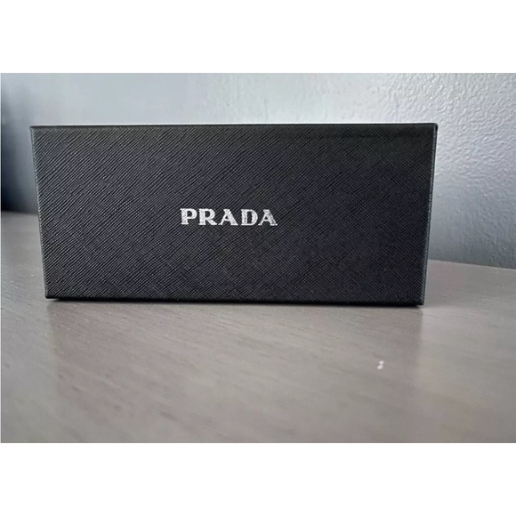 Prada PR190 1AB5S154 Women's Sunglasses 49 mm Black / Dark Grey Lens - Picture 7 of 9